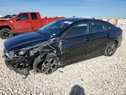 Salvage cars for sale at New Braunfels, TX auction: 2021 KIA Forte FE