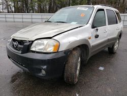 Salvage cars for sale from Copart Dunn, NC: 2003 Mazda Tribute LX