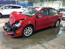 Salvage cars for sale at Woodhaven, MI auction: 2010 Volkswagen Jetta SE