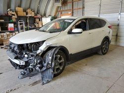 Salvage cars for sale at Wichita, KS auction: 2018 Honda CR-V EX