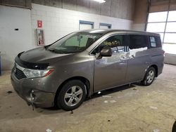 Salvage cars for sale from Copart Indianapolis, IN: 2014 Nissan Quest S