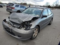 Honda salvage cars for sale: 2004 Honda Civic EX