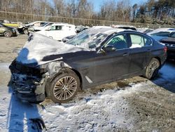 BMW 530 XI salvage cars for sale: 2017 BMW 530 XI