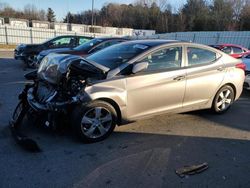 Salvage cars for sale from Copart Assonet, MA: 2013 Hyundai Elantra GLS