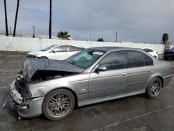 BMW M5 salvage cars for sale: 2002 BMW M5