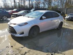 Toyota Vehiculos salvage en venta: 2017 Toyota Corolla L