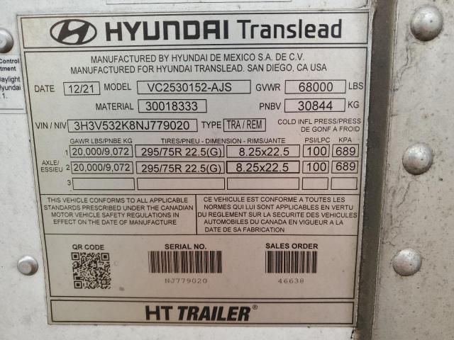 2022 Hyundai Trailer