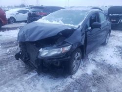 Vehiculos salvage en venta de Copart Elgin, IL: 2014 Honda Civic LX