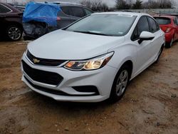 Chevrolet Cruze LS salvage cars for sale: 2018 Chevrolet Cruze LS