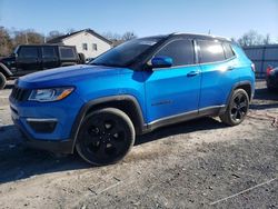 Salvage cars for sale at York Haven, PA auction: 2021 Jeep Compass Latitude