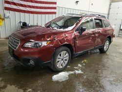 Salvage cars for sale from Copart Candia, NH: 2017 Subaru Outback 2.5I Premium