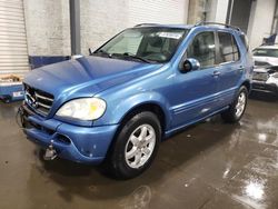 Mercedes-Benz ML 500 salvage cars for sale: 2002 Mercedes-Benz ML 500