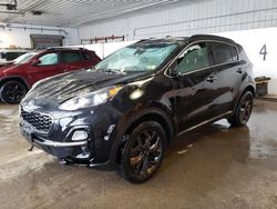 Salvage cars for sale at Candia, NH auction: 2020 KIA Sportage S