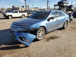 Salvage cars for sale at Colorado Springs, CO auction: 2010 Ford Fusion SEL