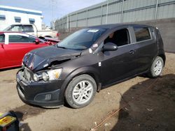 Chevrolet Sonic LT salvage cars for sale: 2016 Chevrolet Sonic LT