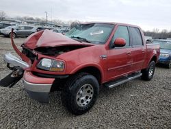 Salvage cars for sale at Louisville, KY auction: 2001 Ford F150 Supercrew