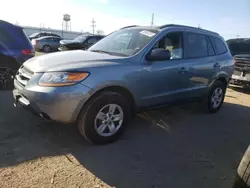 Salvage cars for sale from Copart Chicago Heights, IL: 2009 Hyundai Santa FE GLS