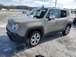 Jeep Vehiculos salvage en venta: 2016 Jeep Renegade Limited