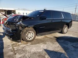 Salvage cars for sale at Sun Valley, CA auction: 2021 Chevrolet Suburban C1500 LT