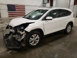 Salvage cars for sale at Avon, MN auction: 2014 Honda CR-V EXL