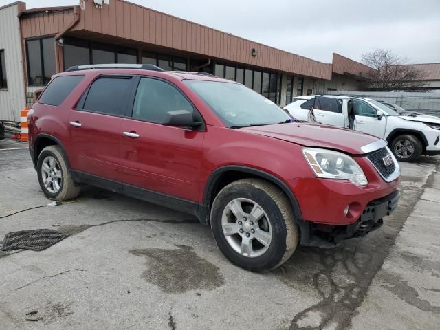 2012 GMC Acadia SLE