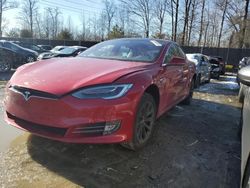 Salvage cars for sale from Copart Waldorf, MD: 2018 Tesla Model S