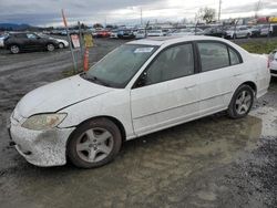 Salvage cars for sale from Copart Eugene, OR: 2004 Honda Civic EX