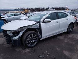 Salvage cars for sale at Pennsburg, PA auction: 2018 Acura TLX