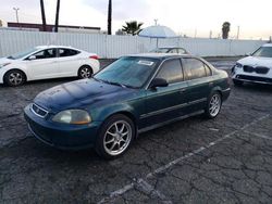 Honda salvage cars for sale: 1998 Honda Civic LX