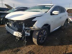 Salvage cars for sale at Elgin, IL auction: 2017 Nissan Murano S