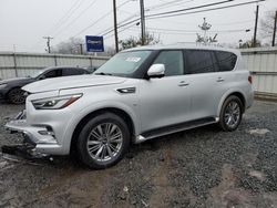 Infiniti Vehiculos salvage en venta: 2019 Infiniti QX80 Luxe