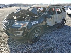 Salvage cars for sale at Memphis, TN auction: 2016 Ford Explorer Sport