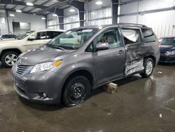 Toyota salvage cars for sale: 2013 Toyota Sienna XLE