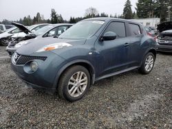 Salvage cars for sale from Copart Graham, WA: 2013 Nissan Juke S