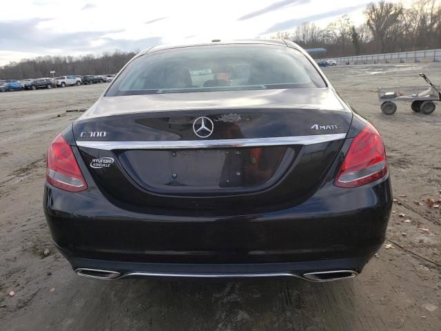 2016 Mercedes-Benz C 300 4matic