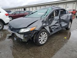 Honda Civic EXL Vehiculos salvage en venta: 2012 Honda Civic EXL