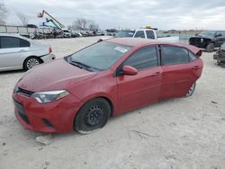 Salvage cars for sale from Copart Haslet, TX: 2016 Toyota Corolla L