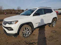 Salvage cars for sale at Columbia Station, OH auction: 2022 Jeep Compass Latitude LUX