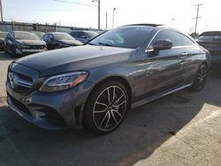 Salvage cars for sale at Los Angeles, CA auction: 2021 Mercedes-Benz C 43 AMG