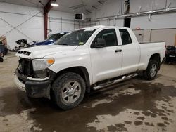 Toyota Tundra salvage cars for sale: 2017 Toyota Tundra Double Cab SR/SR5