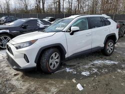 Toyota Rav4 LE salvage cars for sale: 2021 Toyota Rav4 LE