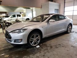 Salvage cars for sale from Copart Sandston, VA: 2013 Tesla Model S