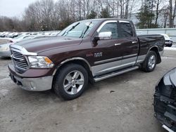 Salvage cars for sale at North Billerica, MA auction: 2015 Dodge RAM 1500 SLT