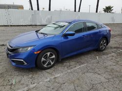 Honda Civic LX salvage cars for sale: 2020 Honda Civic LX