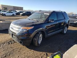 Salvage cars for sale at Kansas City, KS auction: 2015 Ford Explorer XLT