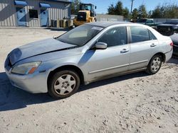 Salvage cars for sale at Midway, FL auction: 2005 Honda Accord LX