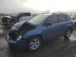 Subaru Forester 2.5i salvage cars for sale: 2016 Subaru Forester 2.5I