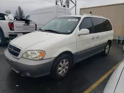 Salvage cars for sale from Copart Vallejo, CA: 2005 KIA Sedona EX