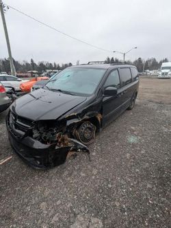 Salvage cars for sale from Copart London, ON: 2017 Dodge Grand Caravan GT