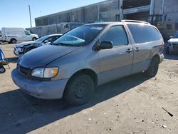 Salvage cars for sale from Copart Fredericksburg, VA: 1999 Toyota Sienna LE